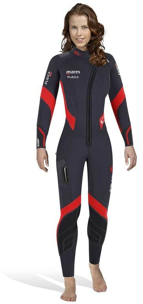 Mares Flexa5.4.3 She Dives black/red Ropa de buceo